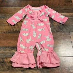 6-12M Bunny jumper